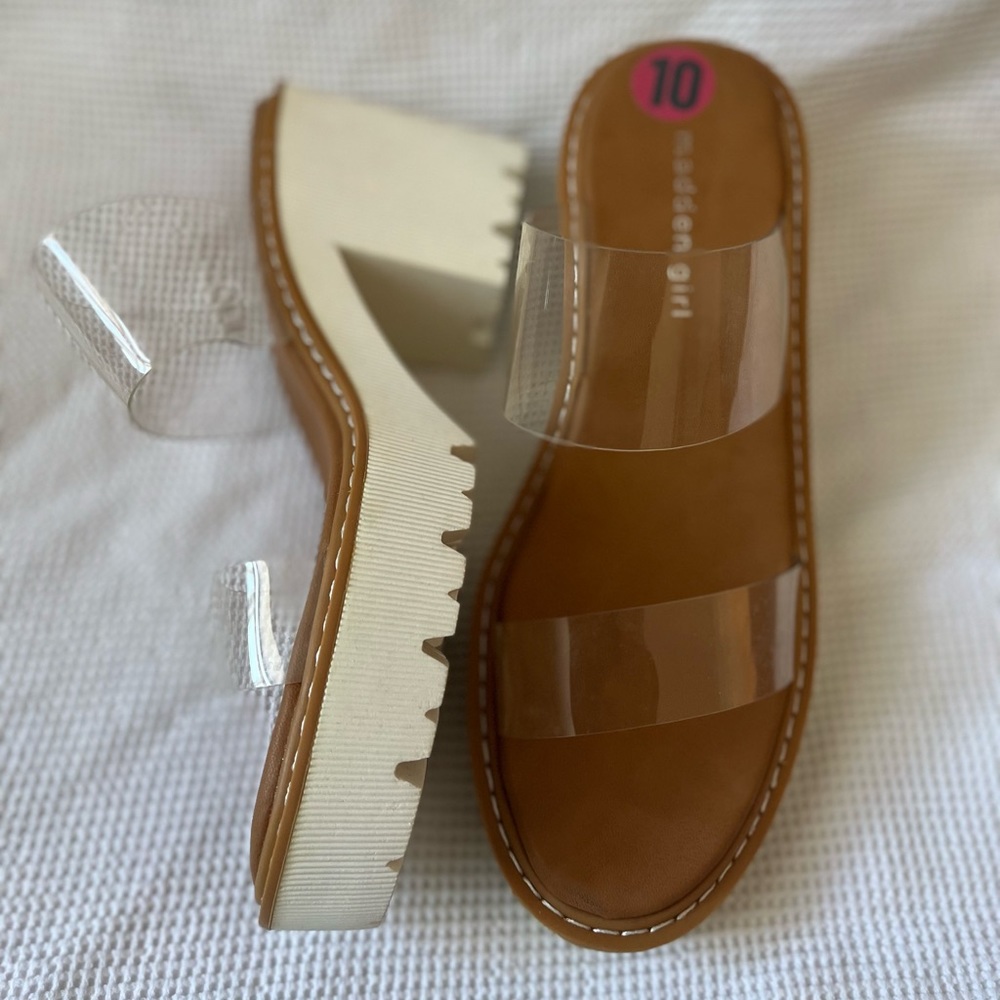 MADDEN GIRL chunky heels